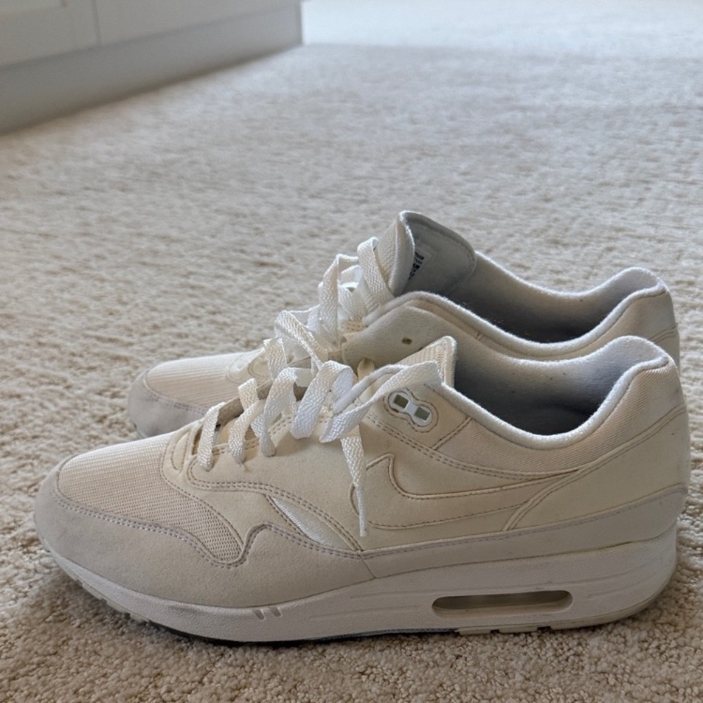 Nike Men's White Sneakers air max 90 open - Picture 2 of 5